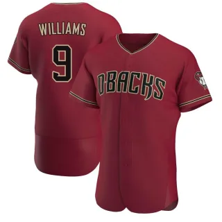 Authentic Men's Matt Williams Arizona Diamondbacks Crimson Alternate Jersey -